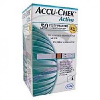 ACCU-CHEK ACTIVE PLASMA 50 STRISCE