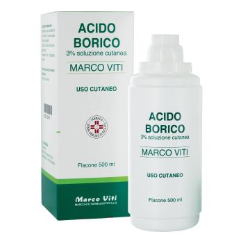 ACIDO BORICO MARCO VITI 3% 500 ML