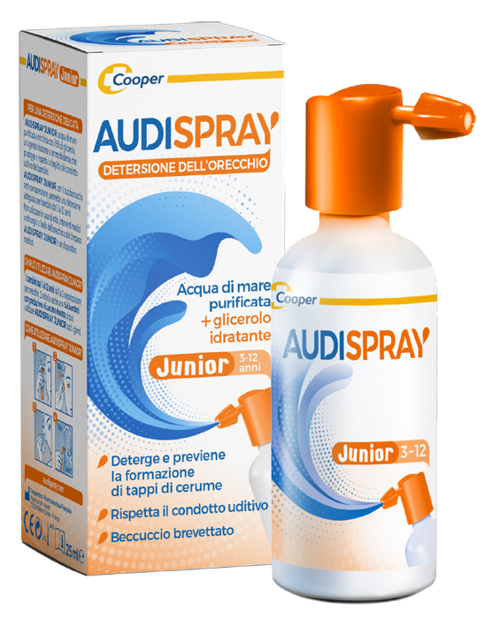 AUDISPRAY JUNIOR 3-12 ANNI 25 ML