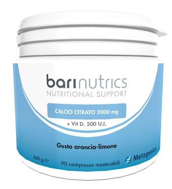 BARINUTRICS CALCIOGUSTO ARANCIA LIMONE 90 COMPRESSE