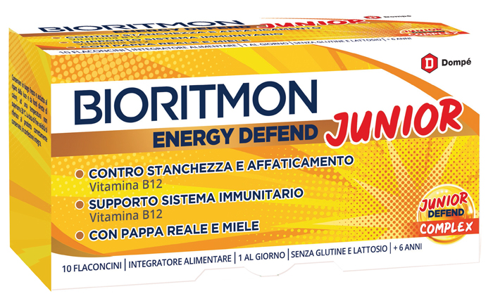 BIORITMON ENERGY DEFEND JUNIOR 10 FLACONCINI