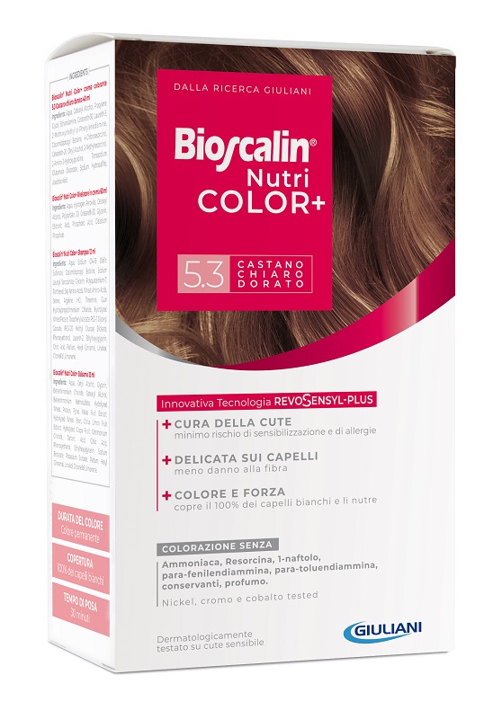 BIOSCALIN NUTRICOLOR + 5,3 CASTANO CHIARO DORATO