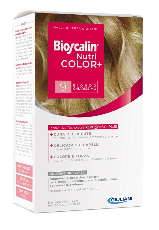 BIOSCALIN NUTRICOLOR + 9 BIONDO CHIARISSIMO