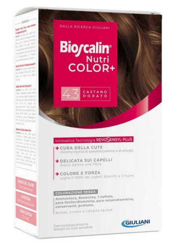 BIOSCALIN NUTRICOLOR 4.3 CASTANO DORATO
