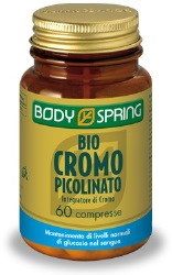 BODY SPRING CROMO PICOLINATO 60 COMPRESSE