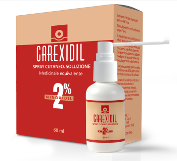 CAREXIDIL SOLUZIONE CUTANEA 60 ML 2%