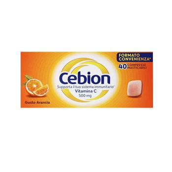 CEBION MASTICABILE ARANCIA 40 COMPRESSE