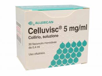 CELLUVISC COLLIRIO 30 FLACONCINI 0,4 ML 5 MG-ML