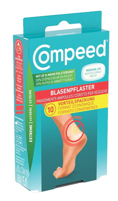 COMPEED CEROTTI VESCICHE MEDIUM EXTREME 10 PEZZI