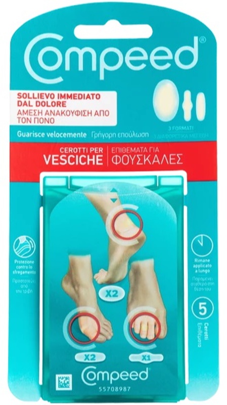 COMPEED VESCICHE MISTO 5 PEZZI
