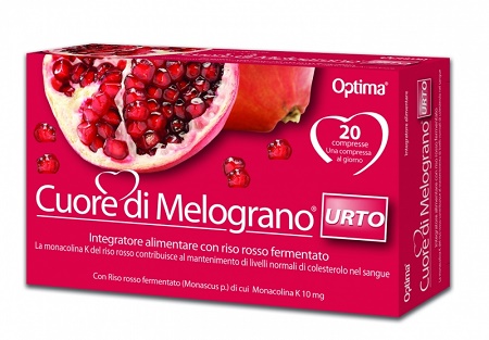 OPTIMA NATURALS CUORE DI MELOGRANO URTO 20 COMPRESSE
