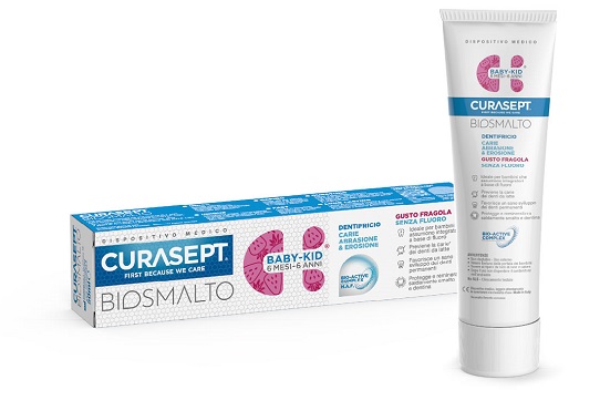 CURASEPT BIOSMALTO BABY KID DENTIFRICIO SENZA FLUORO 50 ML