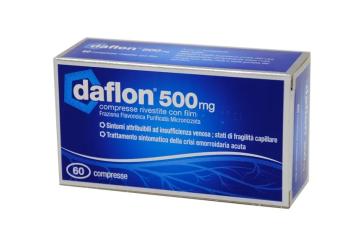 DAFLON 60 COMPRESSE RIVESTITE 500 MG