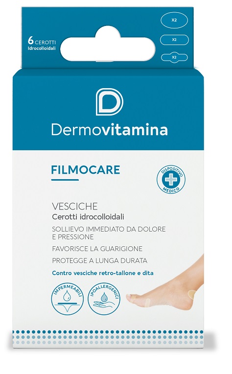 DERMOVITAMINA FILMOCARE CEROTTI VESCICHE 6 PEZZI