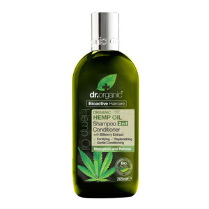 OPTIMA NATURALS DR. ORGANIC HEMP SHAMPOO 2IN1