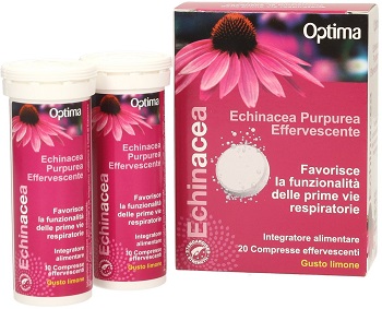 OPTIMA NATURALS ECHINACEA EFFERVESCENTE 20 COMPRESSE