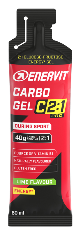 ENERVIT CARBO GEL C2:1 LIME 60 ML