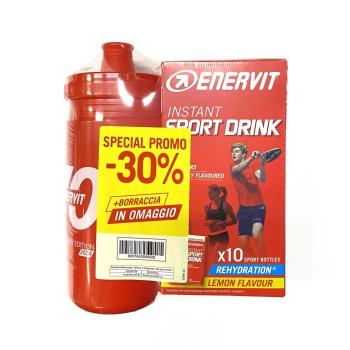 ENERVIT SPORT INSTANT DRINK LIMONE + BORACCIA OMAGGIO