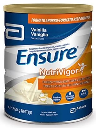 ENSURE NUTRIVIGOR VANIGLIA 850 G