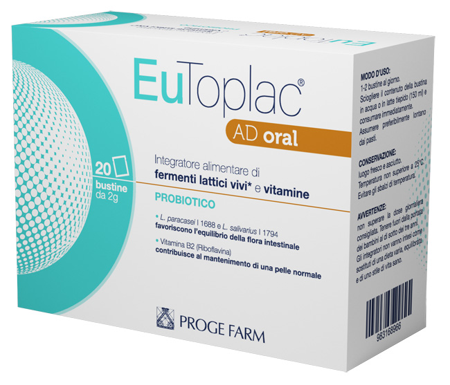 EUTOPLAC AD ORALE 20 BUSTE