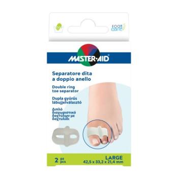 FOOTCARE SEPARATORE DITA DOPPIO MARTELLO 2 PEZZI TAGLIA L
