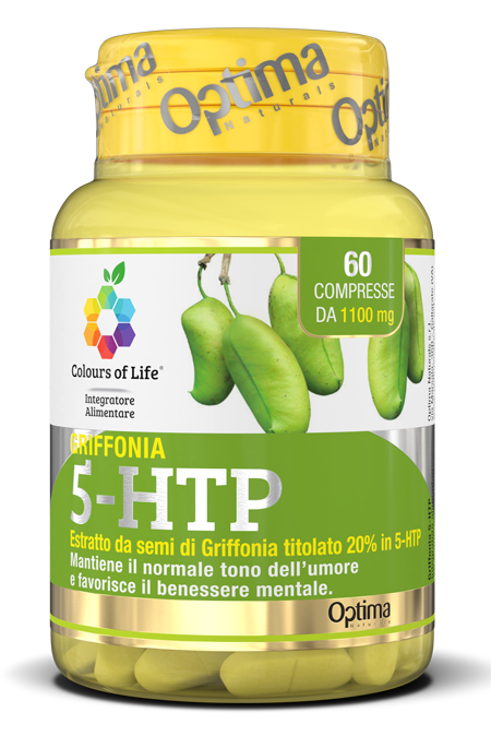 OPTIMA NATURALS GRIFFONIA 5-HTP COLOURS 60 COMPRESSE