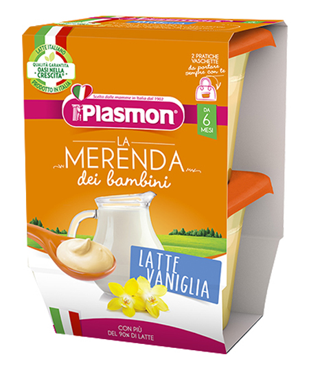 LA MERENDA DEI BAMBINI LATTE VANIGLIA