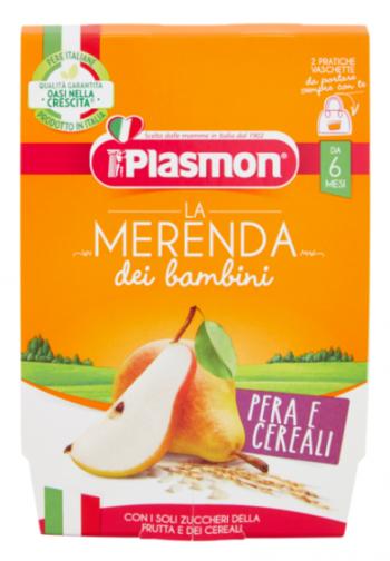 LA MERENDA DEI BAMBINI PERA E CEREALI 