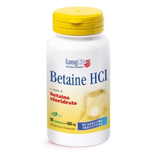 LONGLIFE BETAINE HCL 90 COMPRESSE