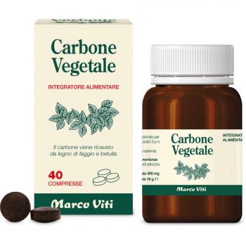 MARCO VITI CARBONE VEGETALE 40 COMPRESSE