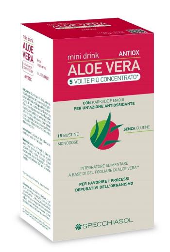 MINI DRINK ANTIOX   ALOE VERA 15 BUSTINE 