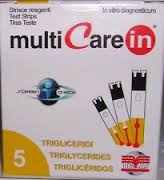 MULTICARE IN TRIGLICERIDI 5 STRISCE