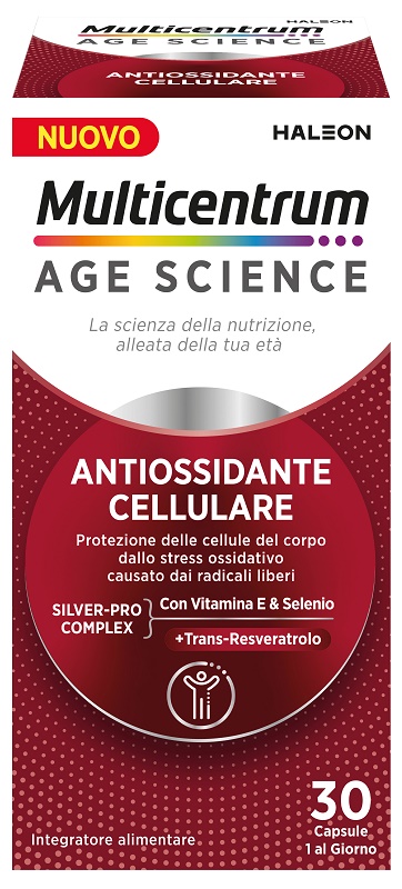 MULTICENTRUM AGE SCIENCE ANTIOSSIDANTE CELLULARE