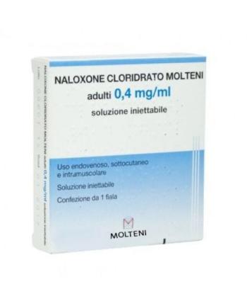 NALOXONE CLORIDATO MOLTENI 1 FIALA 0,4 MG 1 ML