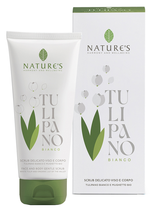 NATURE'S TULIPANO BIANCO SCRUB VISO E CORPO