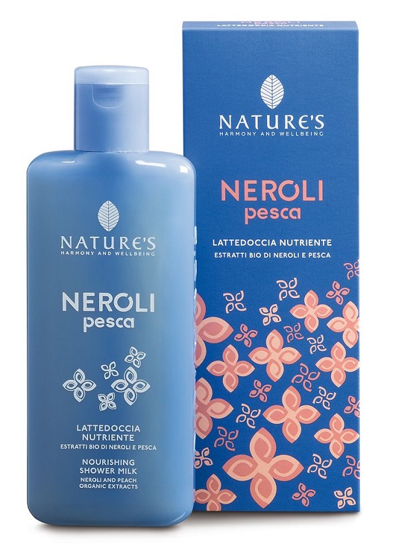 NATURE'S NEROLI E PESCA LATTE DOCCIA NUTRIENTE