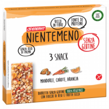 NIENTEMENO BARRETTE MANDORLE, CAROTE E ARANCIA