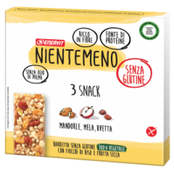 NIENTEMENO BARRETTE MANDORLE, MELA E UVETTA