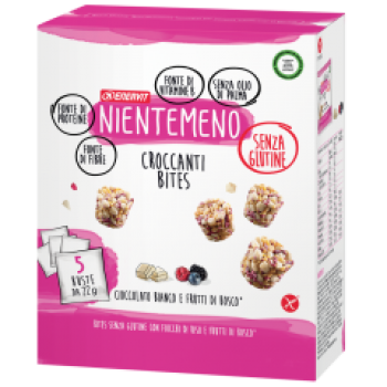 NIENTEMENO BITES CIOCCIOLATO BIANCO E FRUTTI DI BOSCO