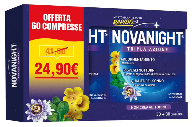 NOVANIGHT BIPACK 30+30 COMPRESSE
