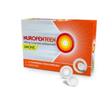 NUROFENTEEN 12 COMPRESSE ORO LIMONE 200 MG