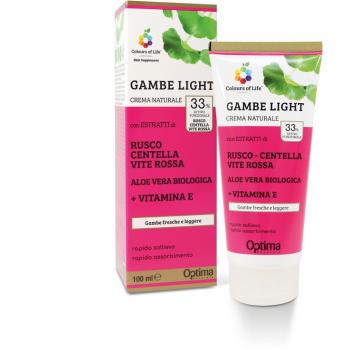 OPTIMA NATURALS CREMA GAMBE LIGHT 100 ML