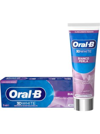 ORAL-B 3D WHITE BIANCO PERLA DENTIFRICIO 75 ML