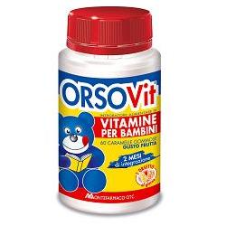 ORSOVIT CARAMELLE GOMMOSE SENZA GLUTINE 60 PZ