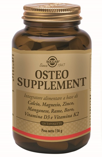 SOLGAR OSTEO SUPPLEMENT 120 TAVOLETTE