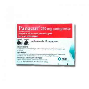 PANACUR 10 COMPRESSE 250 MG