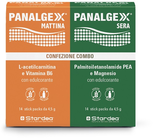 PANALGEXX MATTINA+SERA COMBO 28 STICK