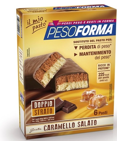 PESOFORMA BARRETTE AL CARAMELLO SALATO