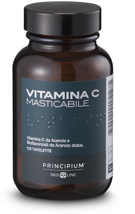 BIOSLINE PRINCIPIUM VITAMINA C MASTICABILE 120 TAVOLETTE