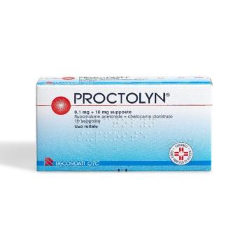PROCTOLYN 10 SUPPOSTE 0,1 MG+10 MG